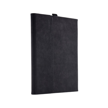 13 inch Leather Tablet Protective Case For Microsoft Surface Pro X, Color: Black + Power Bag - 13.3 inch by buy2fix | Online Shopping UK | buy2fix