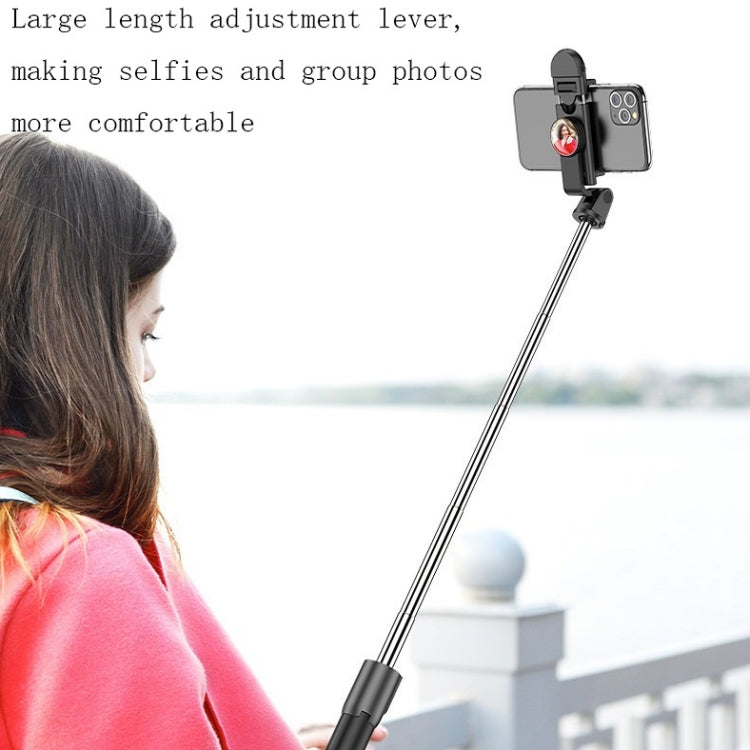 Mobile Phone Bluetooth Selfie Stick Live Bracket, Specification: K10 (White) - Selfie Sticks by buy2fix | Online Shopping UK | buy2fix