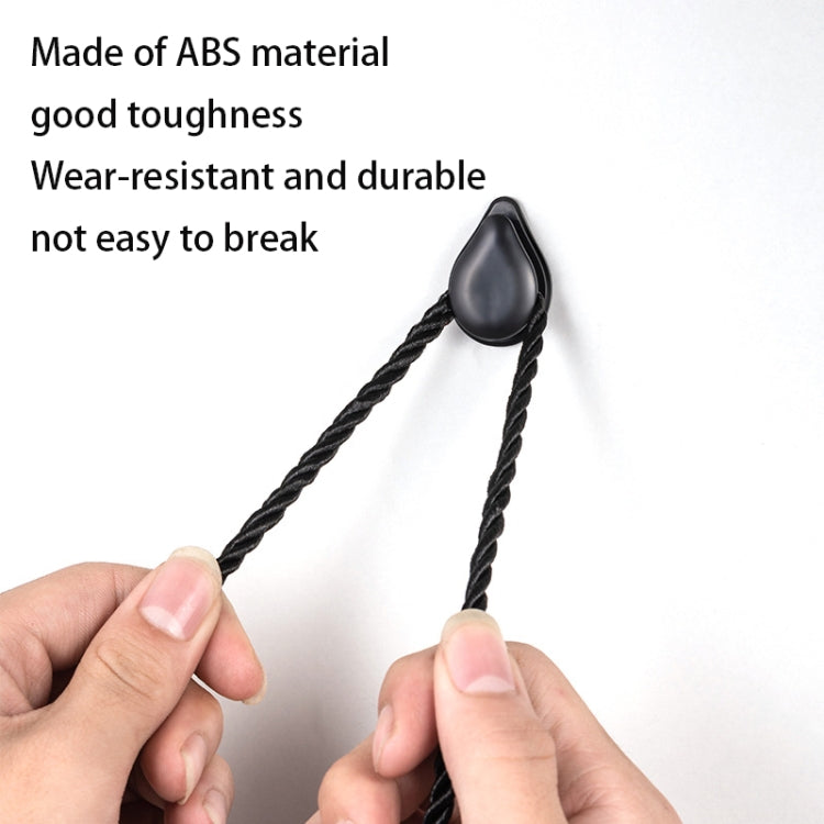 20 PCS F4001 Car Paste Multi-Function Small Hook(Black) - In Car by buy2fix | Online Shopping UK | buy2fix