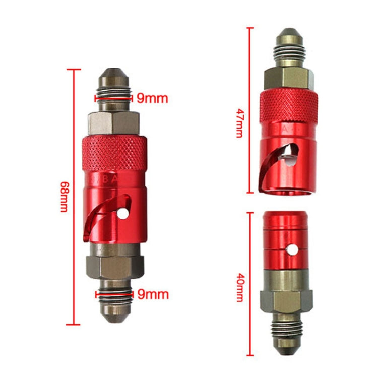 Motorcycle Universal Brake Hose Quick Release Joint(Red) - In Car by buy2fix | Online Shopping UK | buy2fix