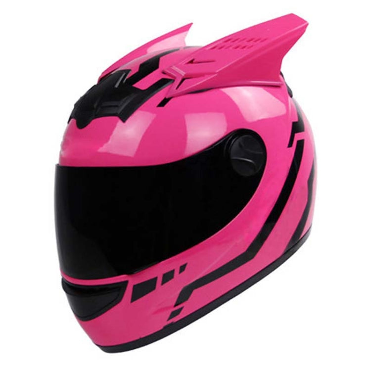 BSDDP A0304 Helmet Corner Modified Accessories Personal Decorative Horns(Pink Hard Glue) - In Car by BSDDP | Online Shopping UK | buy2fix