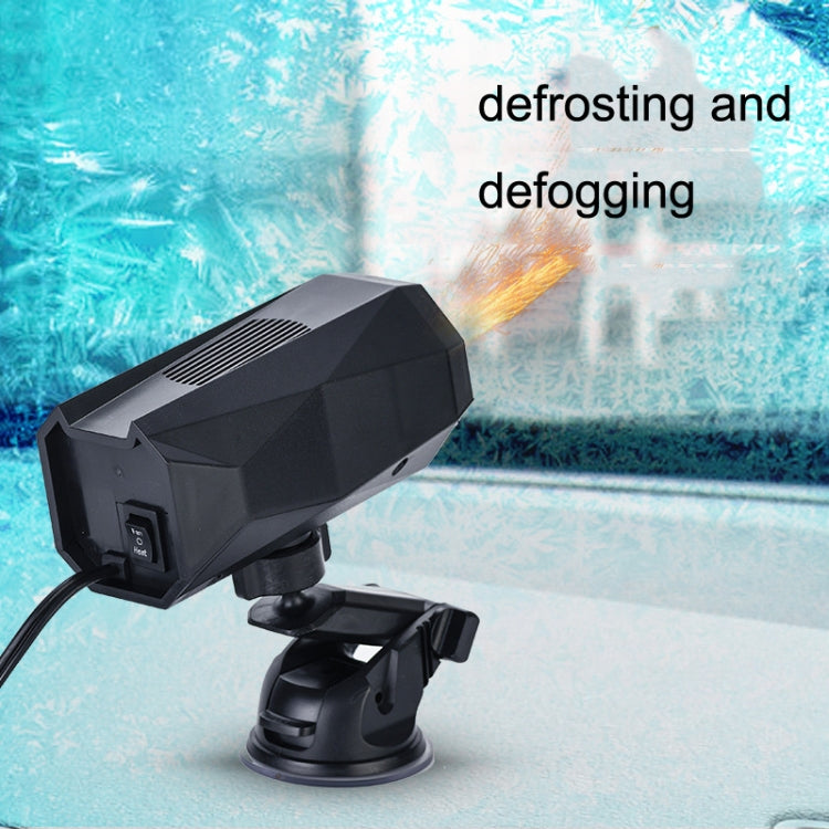 12V Convenient Car Heater Defrosting Snow Defogger(Black) - Heating & Fans by buy2fix | Online Shopping UK | buy2fix