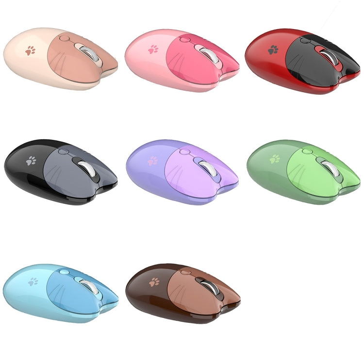 M3 3 Keys Cute Silent Laptop Wireless Mouse, Spec: Bluetooth Wireless Version (Pink) - Wireless Mice by buy2fix | Online Shopping UK | buy2fix