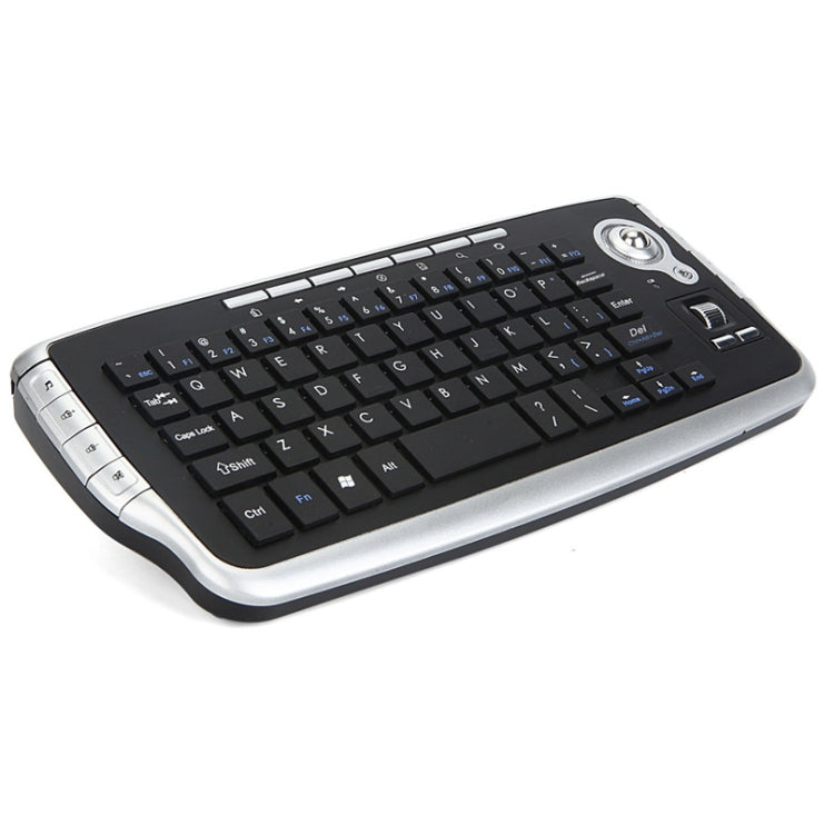 MY-10 2.4G 78 Keys 1200 DPI Mini Wireless Trackball Keyboard Wireless Keyboard And Mouse Set - Wireless Keyboard by buy2fix | Online Shopping UK | buy2fix