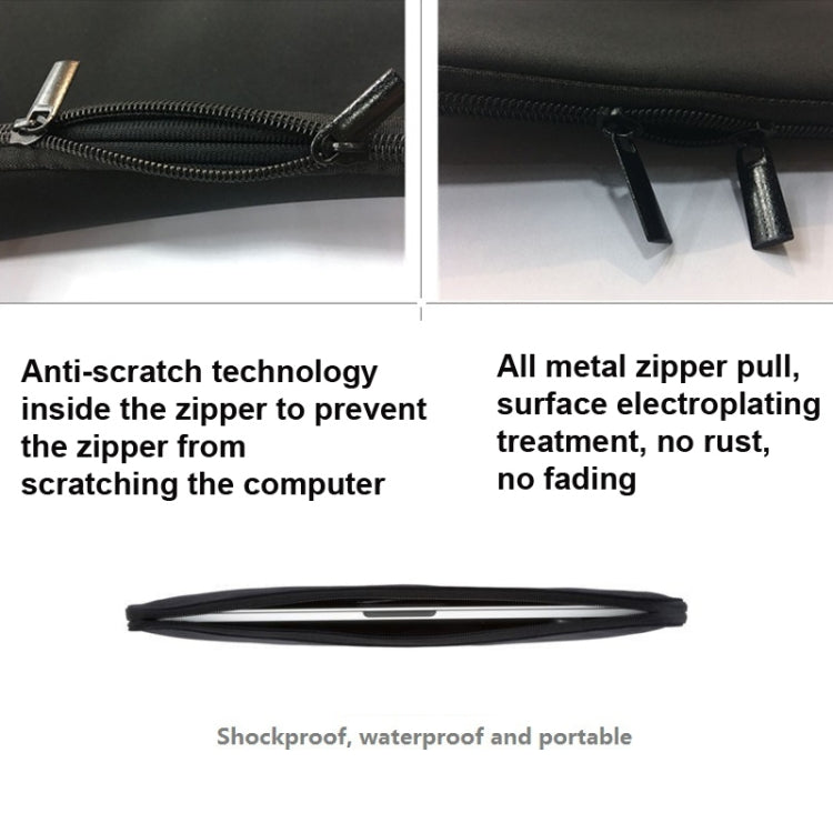 Without  Elastic Band Diving Material Laptop Sleeve Computer Case, Size: 13 Inch - 13.3 inch by buy2fix | Online Shopping UK | buy2fix