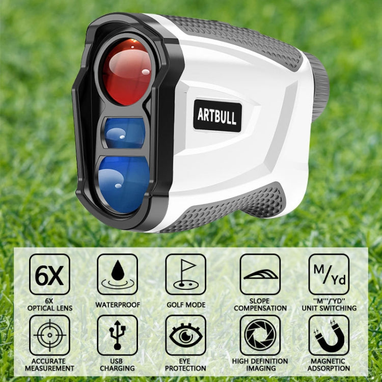 ARTBULL Rechargeable Golf Laser Rangefinder With Magnetic - Laser Rangefinder by ARTBULL | Online Shopping UK | buy2fix