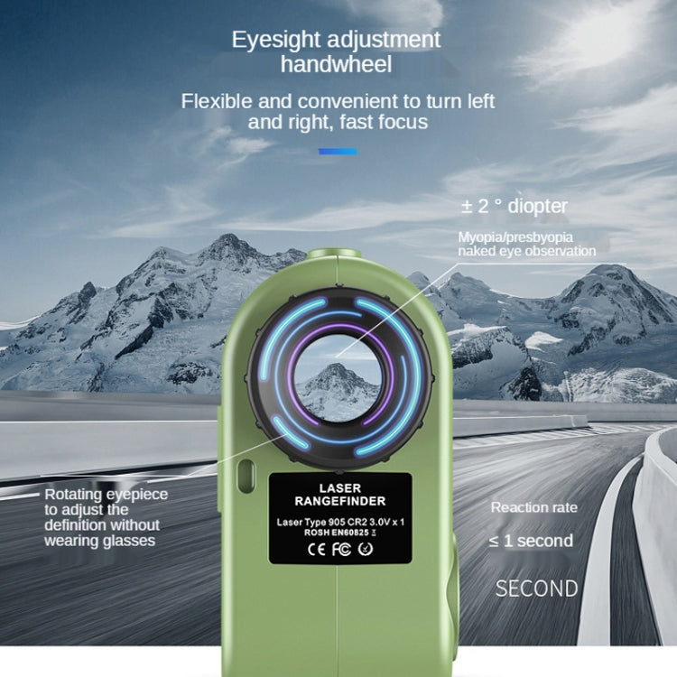 APEXEL 800m Golf Rangefinder Hunting Telescope Infrared Speedometer(White) - Binoculars by APEXEL | Online Shopping UK | buy2fix