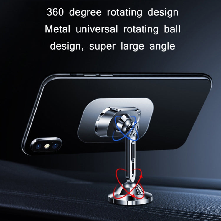 Multifunctional Suction Cup Car Magnetic Mobile Phone Holder, Colour: F56 Silver - In Car by buy2fix | Online Shopping UK | buy2fix