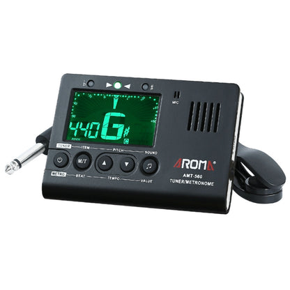 ROM Electronic Metronome Rhythm Acoustic Guitar Tuner(AMT-560) - Stringed Instruments by buy2fix | Online Shopping UK | buy2fix