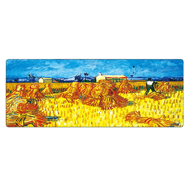 300x800x1.5mm Unlocked Am002 Large Oil Painting Desk Rubber Mouse Pad(Scarecrow) - Mouse Pads by buy2fix | Online Shopping UK | buy2fix