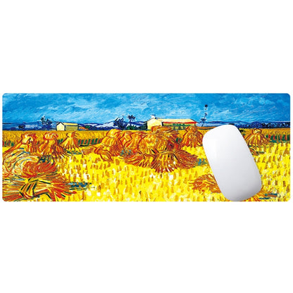 300x800x1.5mm Unlocked Am002 Large Oil Painting Desk Rubber Mouse Pad(Autumn Leaves) - Mouse Pads by buy2fix | Online Shopping UK | buy2fix