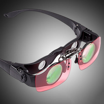 8x Fishing Binoculars Zoomable Telescope Glasses ,Style: Telescope+Gray Clip - Binoculars by buy2fix | Online Shopping UK | buy2fix