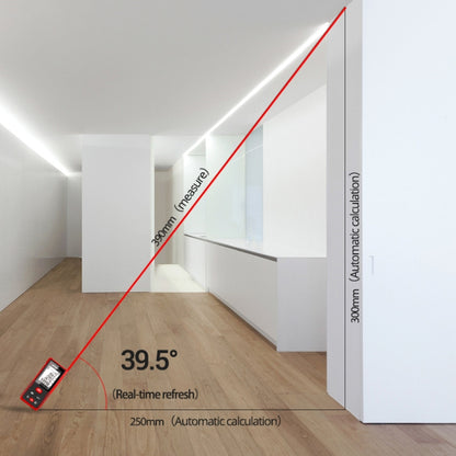 SNDWAY SW-DS100 Handheld Laser Rangefinder Infrared Laser Ruler, Distance: 100m - Consumer Electronics by SNDWAY | Online Shopping UK | buy2fix