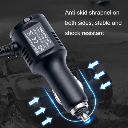 2PCS JY-032 USB Digital Display Fast Charge Car Charger, Style: 3.5A + QC3.0(Mini Straight Head) - In Car by buy2fix | Online Shopping UK | buy2fix