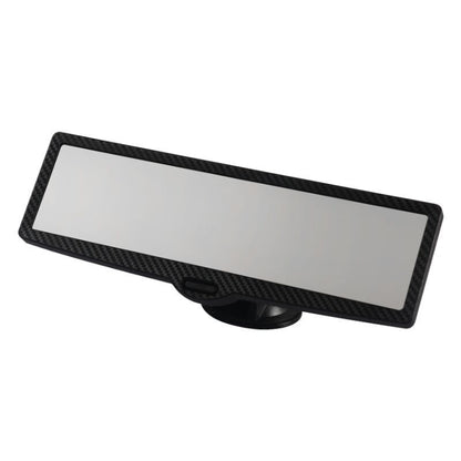 CZC-255 Carbon Fiber Indoor Rearview Mirror Modified Suction Cup Endoscope Auxiliary Mirror(White Mirror) - In Car by buy2fix | Online Shopping UK | buy2fix