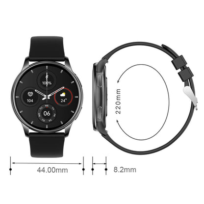Wearkey Y23 1.32 Inch Health Monitoring Smart Watch with Password Lock(Silver Gray) - Smart Wear by Wearkey | Online Shopping UK | buy2fix