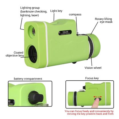 CS-1030 10X Colorful High List Binoculars with Infrared Light(Sky Blue) - Monocular Binoculars by buy2fix | Online Shopping UK | buy2fix