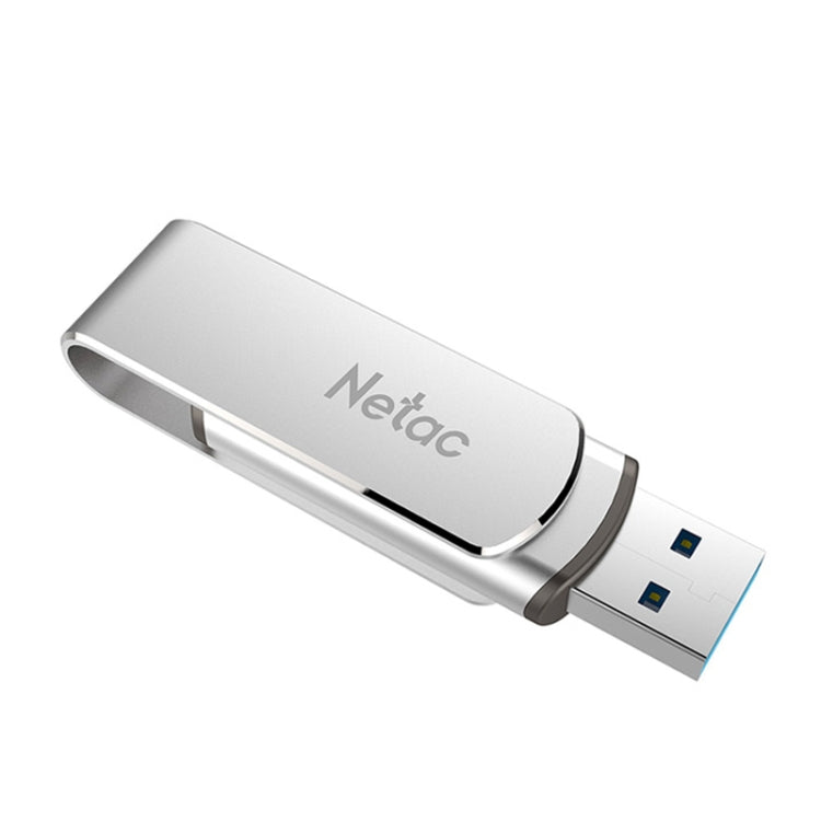 Netac U388 High Speed USB3.0 Metal Rotating Car Computer U Disk, Capacity: 128GB - USB Flash Drives by Netac | Online Shopping UK | buy2fix