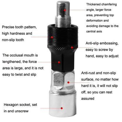 Bicycle Maintenance Tool Set Tool + Interceptor + 35 Grams + Mid -Axis Sleeve - Outdoor & Sports by buy2fix | Online Shopping UK | buy2fix