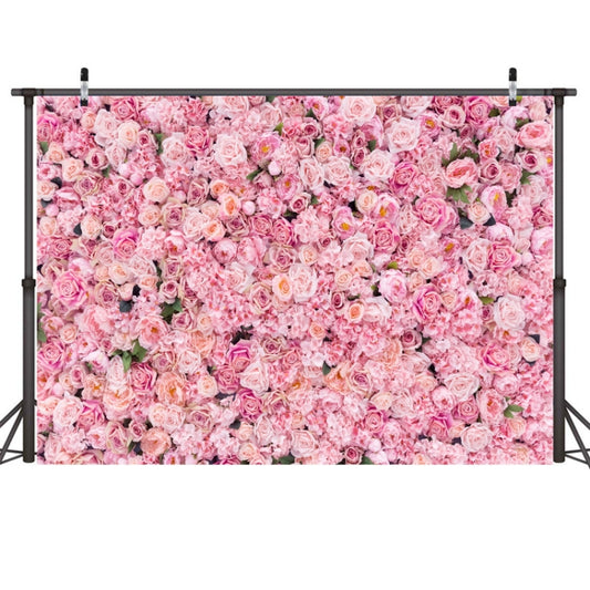 2.1m x 1.5m Pink Rose Wall Background Fabric - Camera Accessories by buy2fix | Online Shopping UK | buy2fix