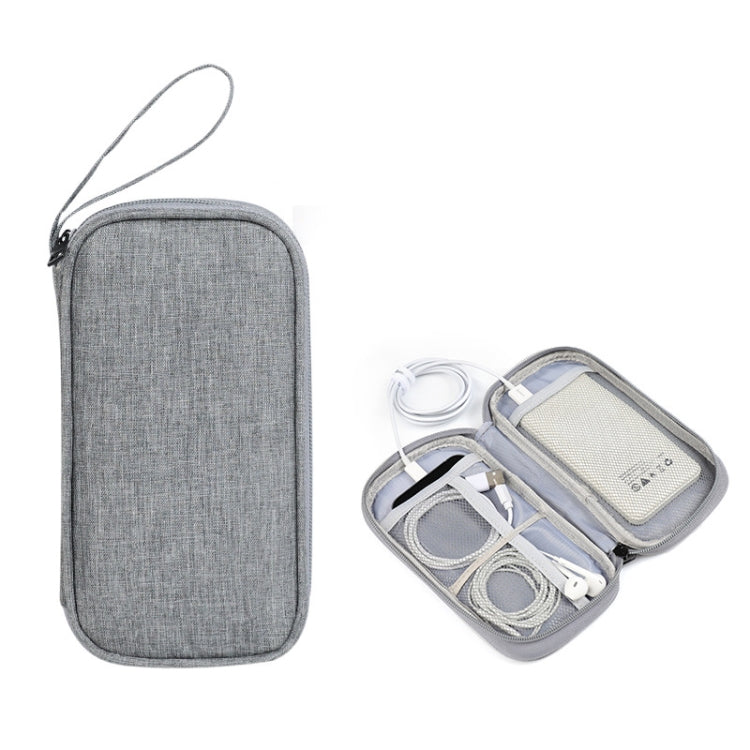 Power Hard Drive Digital Accessories Dustproof Storage Bag, Style: Power Bank Bag (Gray) - Hard Drive Bags & Cases by buy2fix | Online Shopping UK | buy2fix