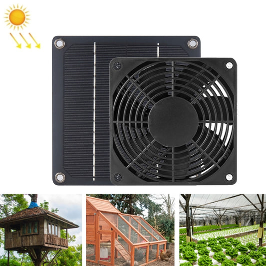 3W High Speed and Long Life Outdoor Solar Pet Exhaust Fan - Consumer Electronics by buy2fix | Online Shopping UK | buy2fix