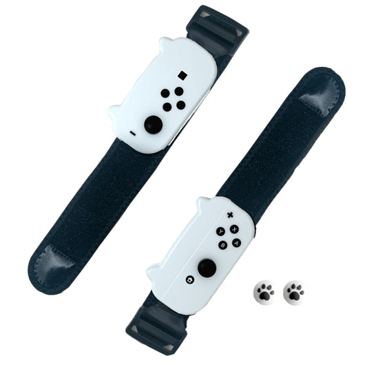 Dancing Wrist Bracelet Game Handle Strap For Switch JOY-CON(White 29cm) - Gamepads by buy2fix | Online Shopping UK | buy2fix