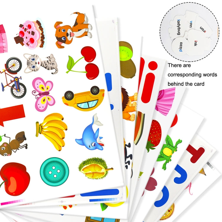 Alphabet Card Early Teaching Hanging Bag Letter Pocket - Early Education Toys by buy2fix | Online Shopping UK | buy2fix