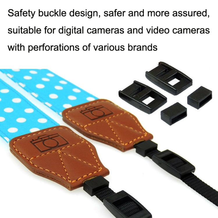 Multi-color Shoulder Neck Strap SLR Retro Camera Shoulder Strap(White) - Camera Accessories by buy2fix | Online Shopping UK | buy2fix