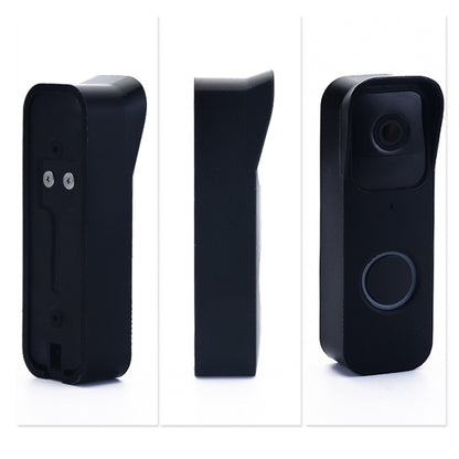 Silicone Cover for Blink A363 Wireless Doorbell(Black) - Security by buy2fix | Online Shopping UK | buy2fix