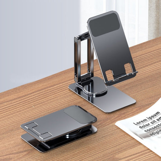 Portable Mobile Phone Tablet Desktop Stand, Color: K5 Gray - Desktop Holder by buy2fix | Online Shopping UK | buy2fix