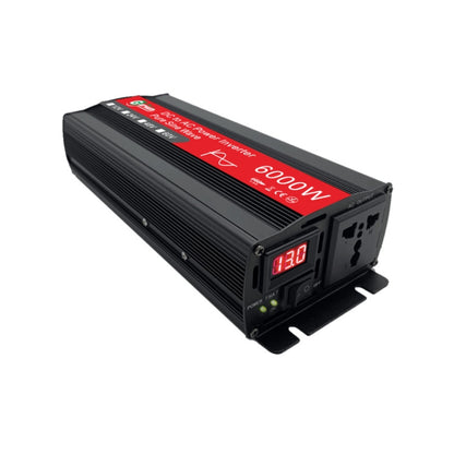 Gurxun 6000W High Power Sine Wave Inverter With Single Digital Display, Specification: 48V-220V - In Car by Gurxun | Online Shopping UK | buy2fix