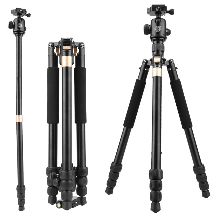 QingZhuangShiDai  Q999B Portable and Stable Photography SLR Digital Camera Tripod(Gold) - Tripods by QingZhuangShiDai | Online Shopping UK | buy2fix