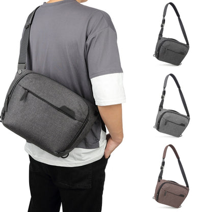 Portable Waterproof Photography SLR Camera Messenger Bag, Color: 6L Light Gray - Camera Accessories by buy2fix | Online Shopping UK | buy2fix