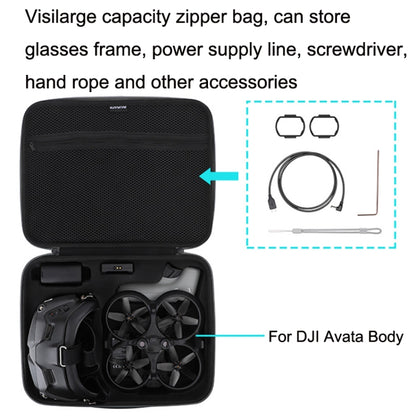 For DJI Avata Smart Selection Set Bag Sunnylife Handheld Storage Bag - DJI & GoPro Accessories by buy2fix | Online Shopping UK | buy2fix