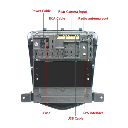 For Chevrolet Cruze 9.7 inch Navigation Integrated Machine, Style: Standard+8 Light Camera(2+32G) - In Car by buy2fix | Online Shopping UK | buy2fix