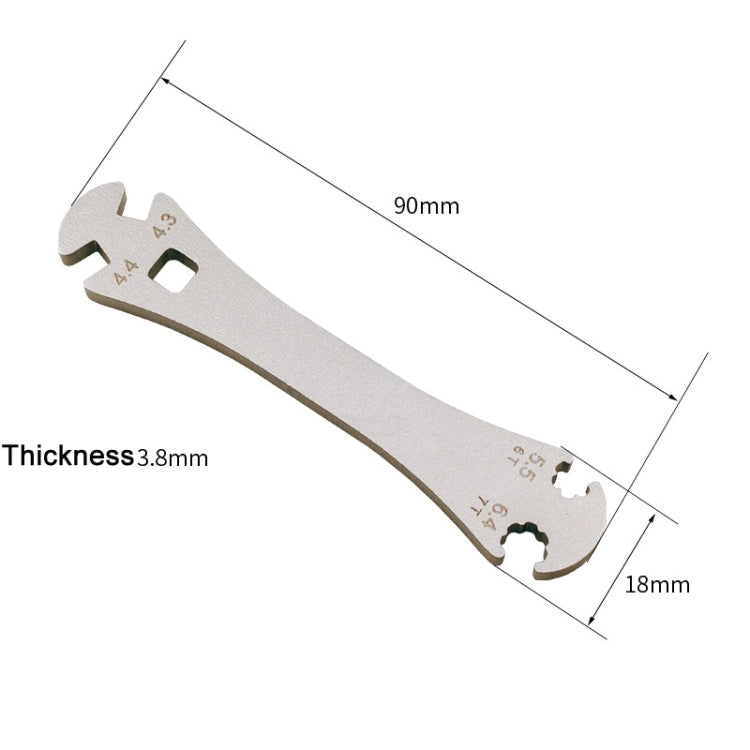 BIKERSAY Bicycle Spoke Wrench Wire Alignment Accessories(BT025S3) - Outdoor & Sports by BIKERSAY | Online Shopping UK | buy2fix