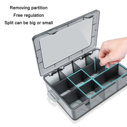 Multi-Compartment Sorted Electronic Parts Organiser, Specifications: 18 Grid - Storage Bags & Boxes by buy2fix | Online Shopping UK | buy2fix