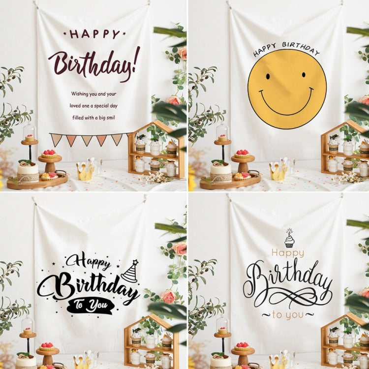 GT282 Birthday Background Cloth Party Scene Arranges Children Photos, Size: 150x200cm Velvet Cloth(3) - Camera Accessories by buy2fix | Online Shopping UK | buy2fix