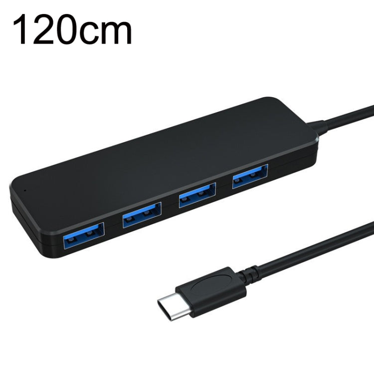 AC3-L43 Type-c/USB-c USB3.0 120cm 4 Ports Expansion Dock Notebook High Speed HUB - USB 3.0 HUB by buy2fix | Online Shopping UK | buy2fix