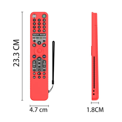 Y46 Remote Control Anti-Fall Silicone Protective Case For Sony RMF-TX600C/P/U/E 500U/E(Luminous Green) - Consumer Electronics by buy2fix | Online Shopping UK | buy2fix