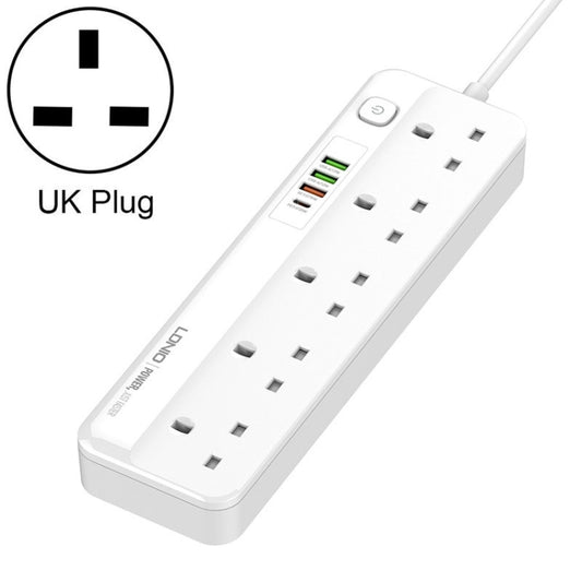 LDNIO 5+4 Ports Multifunctional Travel Home Office Fast Charging Socket(UK Plug) - Consumer Electronics by LDNIO | Online Shopping UK | buy2fix