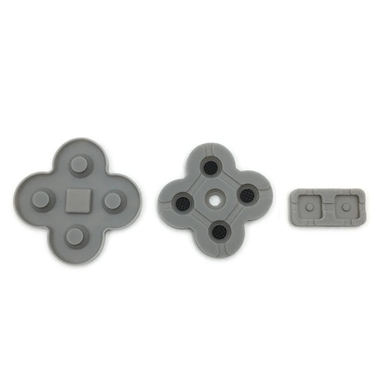 For NDSL NDS Lite Game 6sets Conductive Rubber Pad Soft Silicone Adhesive Key Button Pads - Repair & Spare Parts by buy2fix | Online Shopping UK | buy2fix
