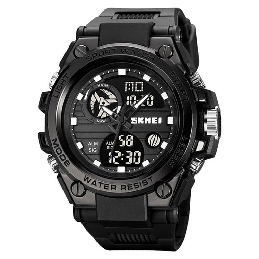 SKMEI 2031 Dual Movement Multifunctional Waterproof Outdoor Sports Watch(Black) - Sport Watches by SKMEI | Online Shopping UK | buy2fix