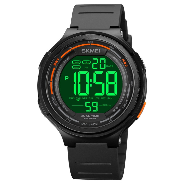 SKMEI 1841 Outdoor Sports Students Waterproof Luminous Countdown Watch(Black) - LED Digital Watches by SKMEI | Online Shopping UK | buy2fix