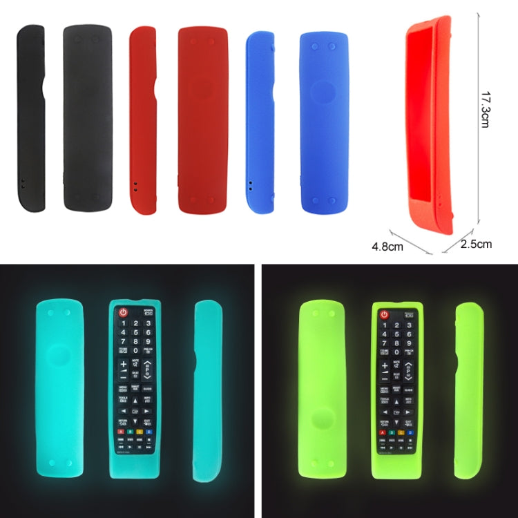 For Samsung BN59-01303A/01199F 2pcs Remote Control Case(Fluorescent Green) - Consumer Electronics by buy2fix | Online Shopping UK | buy2fix