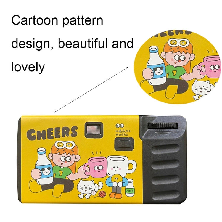 27pcs LFANI Retro Film Camera Waterproof Cartoon Decorative Stickers without Camera - Consumer Electronics by buy2fix | Online Shopping UK | buy2fix