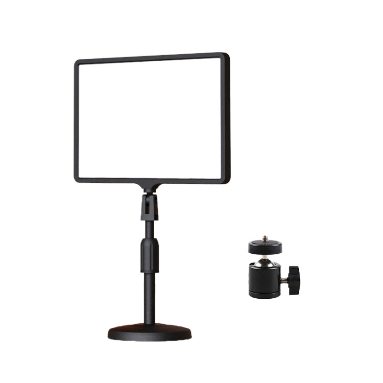 10 Inch 3000-6500K Three-color Temperature Photography Flat-panel Live Fill Light,Spec: 30cm Bracket - Consumer Electronics by buy2fix | Online Shopping UK | buy2fix