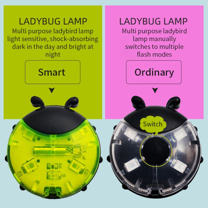 Ladybug Wheel Light Children Balance Bike Bicycle Hub Light, Color: Smart Green - Decorative Lights by buy2fix | Online Shopping UK | buy2fix