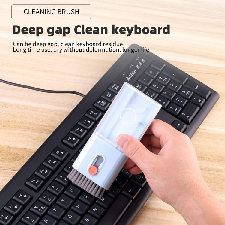 Q6S 10-in-1 Bluetooth Headphone Cleaning Pen Mobile Computer Keyboard Screen Digital Camera Cleaning Kit(Blue) - Other Accessories by buy2fix | Online Shopping UK | buy2fix